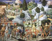 Benozzo Gozzoli Journey of the Magi to Bethlehem oil painting